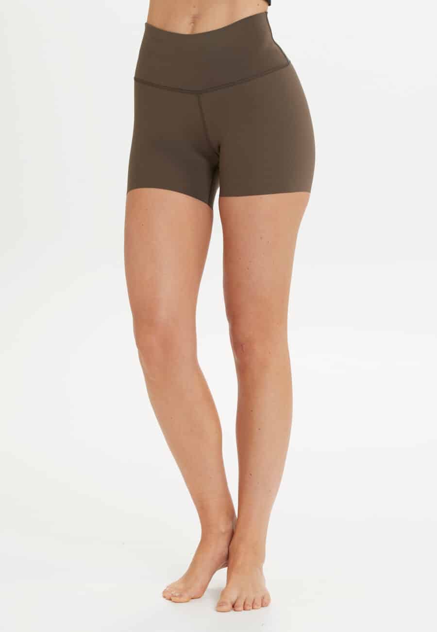 Athlecia Almy Short High Waist Tights, Olive