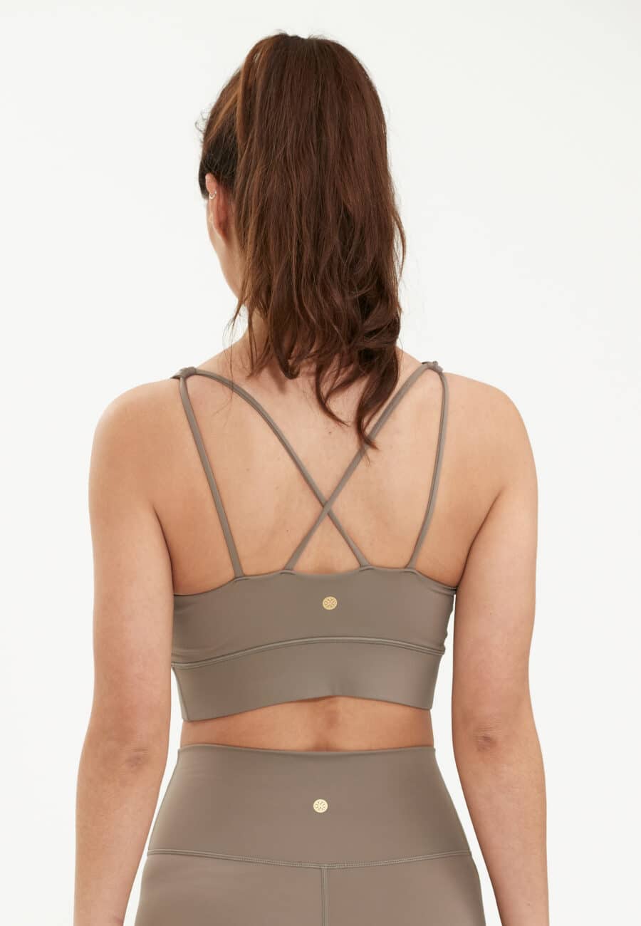 Athlecia Gaby Sports-bra, Driftwood - Image 9
