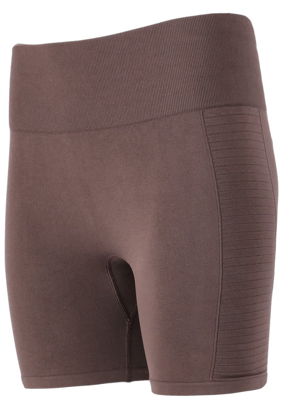 Athlecia Nagar High Waist Biker Shorts, Deap Taupe - Image 6