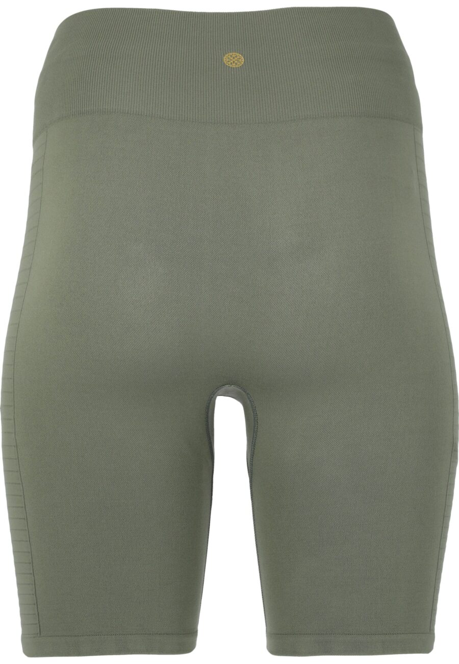 Athlecia Nagar High Waist Biker Shorts, Smoked Sage - Image 8