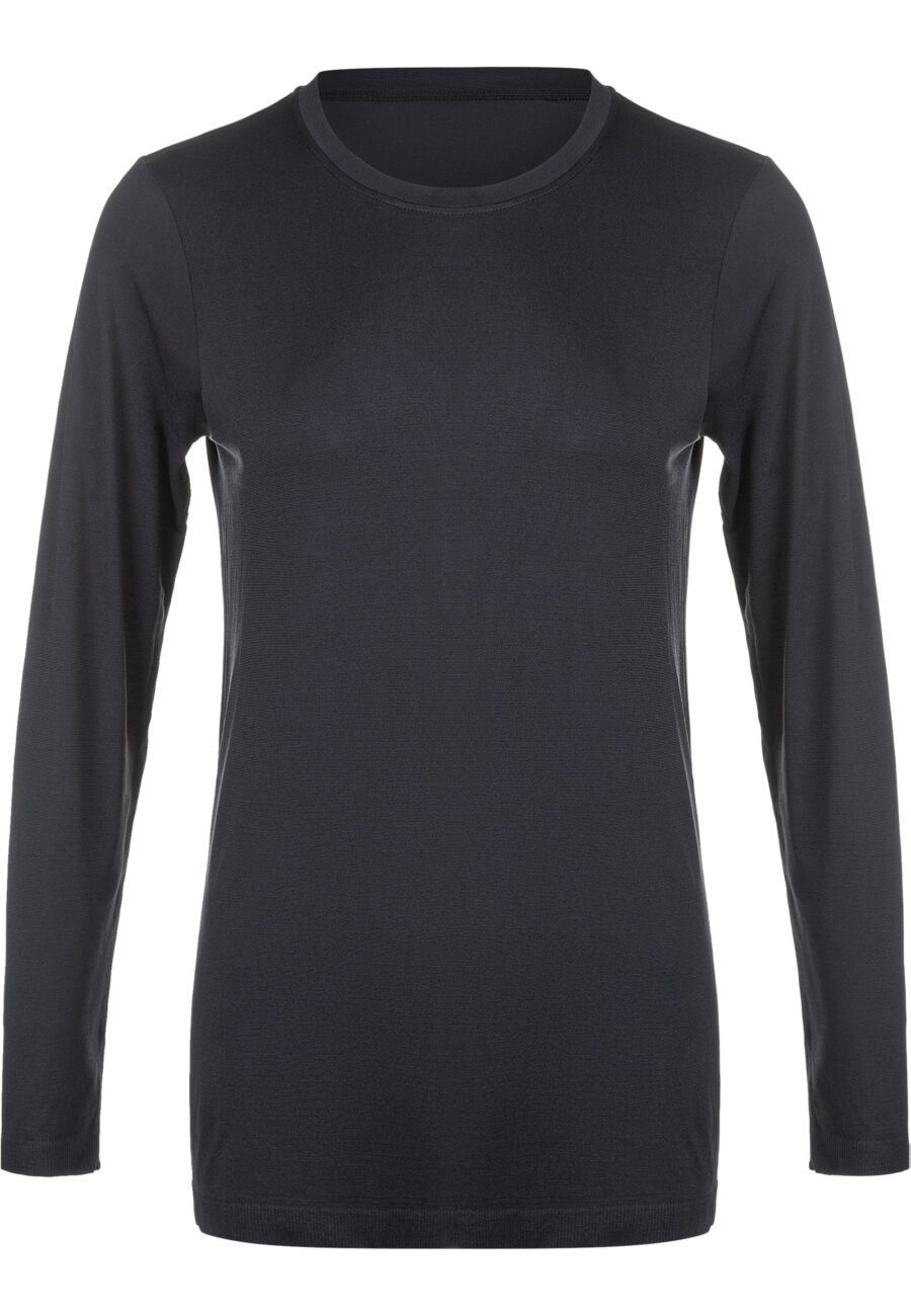 Athlecia Julee Long-Sleeved T-Shirt, Black - Image 2