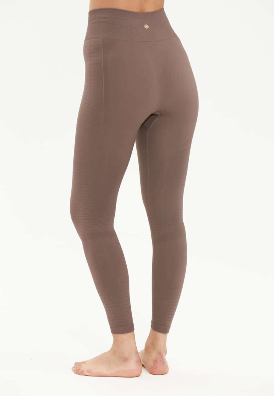 Athlecia Nagar Seamless High Waist Leggings, Iron - Image 9