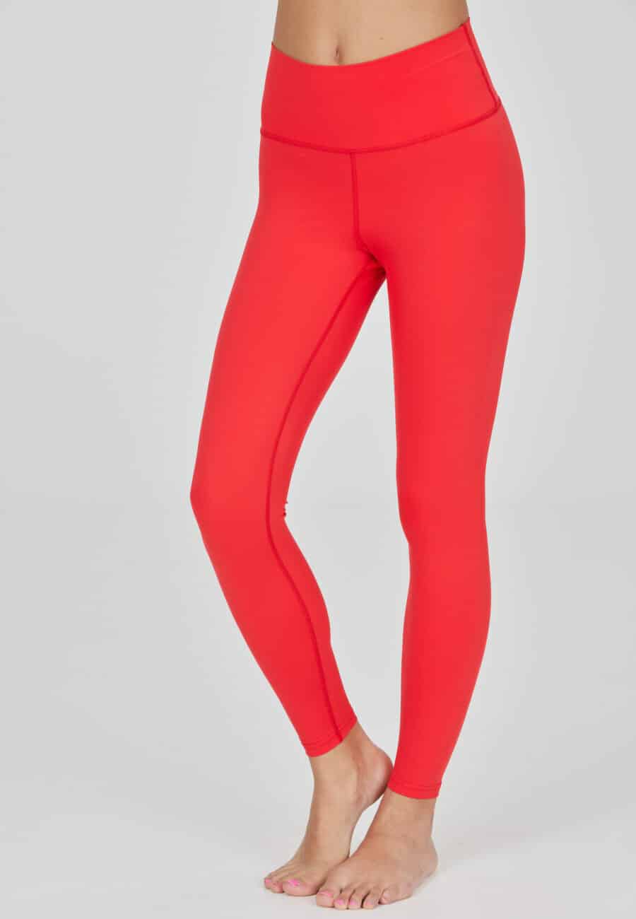 Athlecia Franz High Waist Leggings, Tomato - Image 8