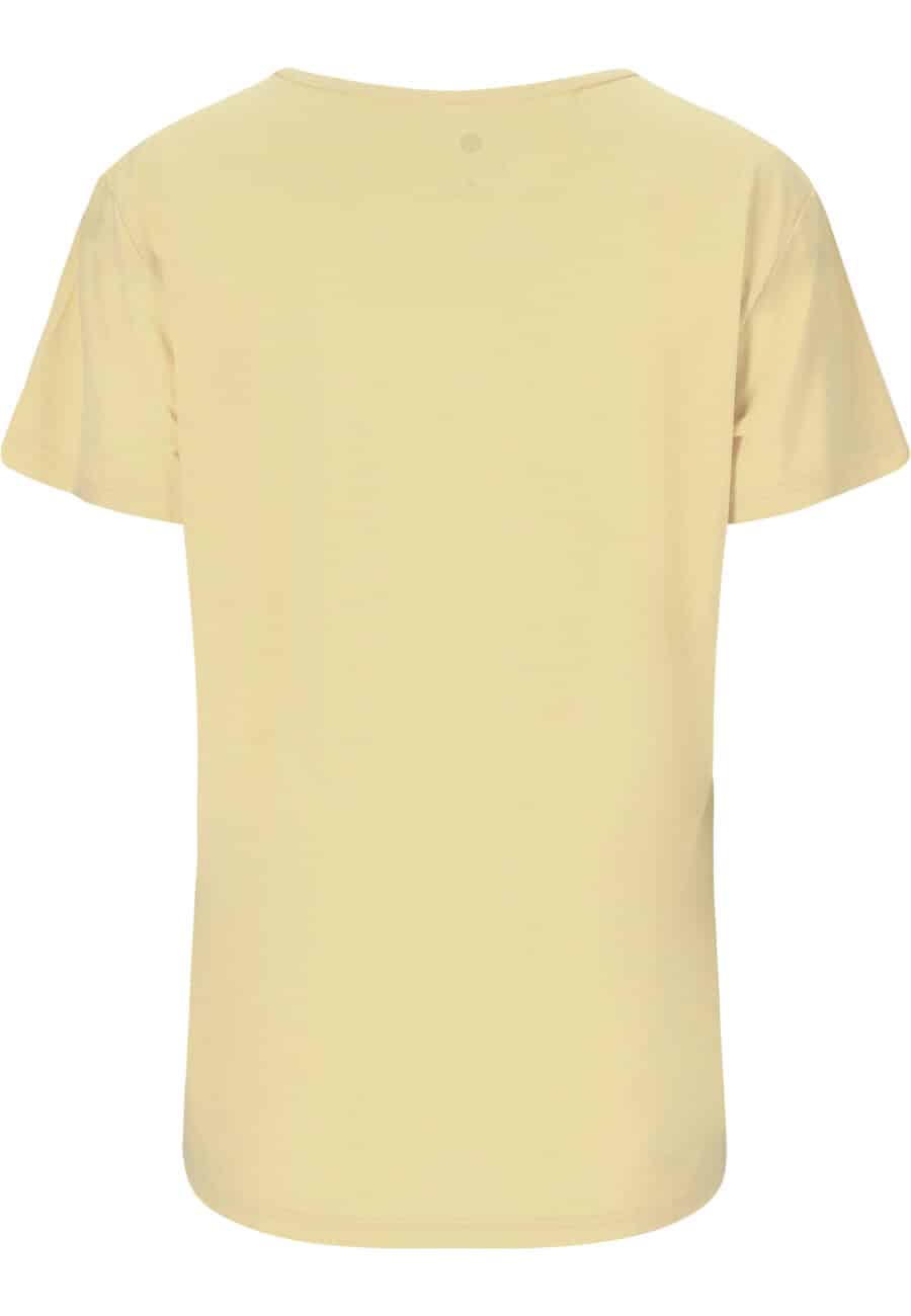 Athlecia Lizzy T-shirt, Lemon Icing - Image 3