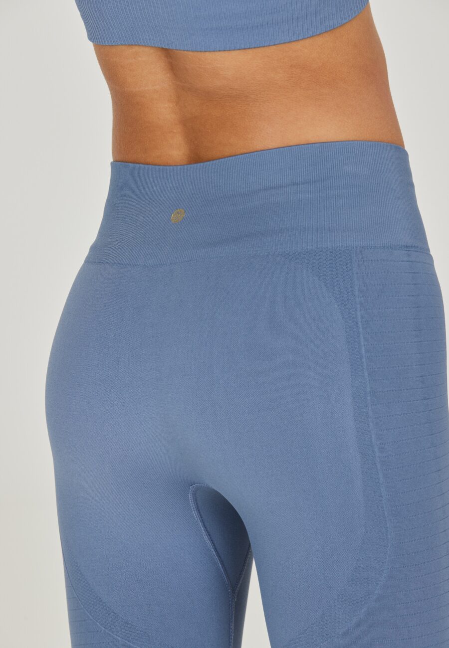 Athlecia Nagar Seamless High Waist Leggings, Folkstone Gray - Image 4