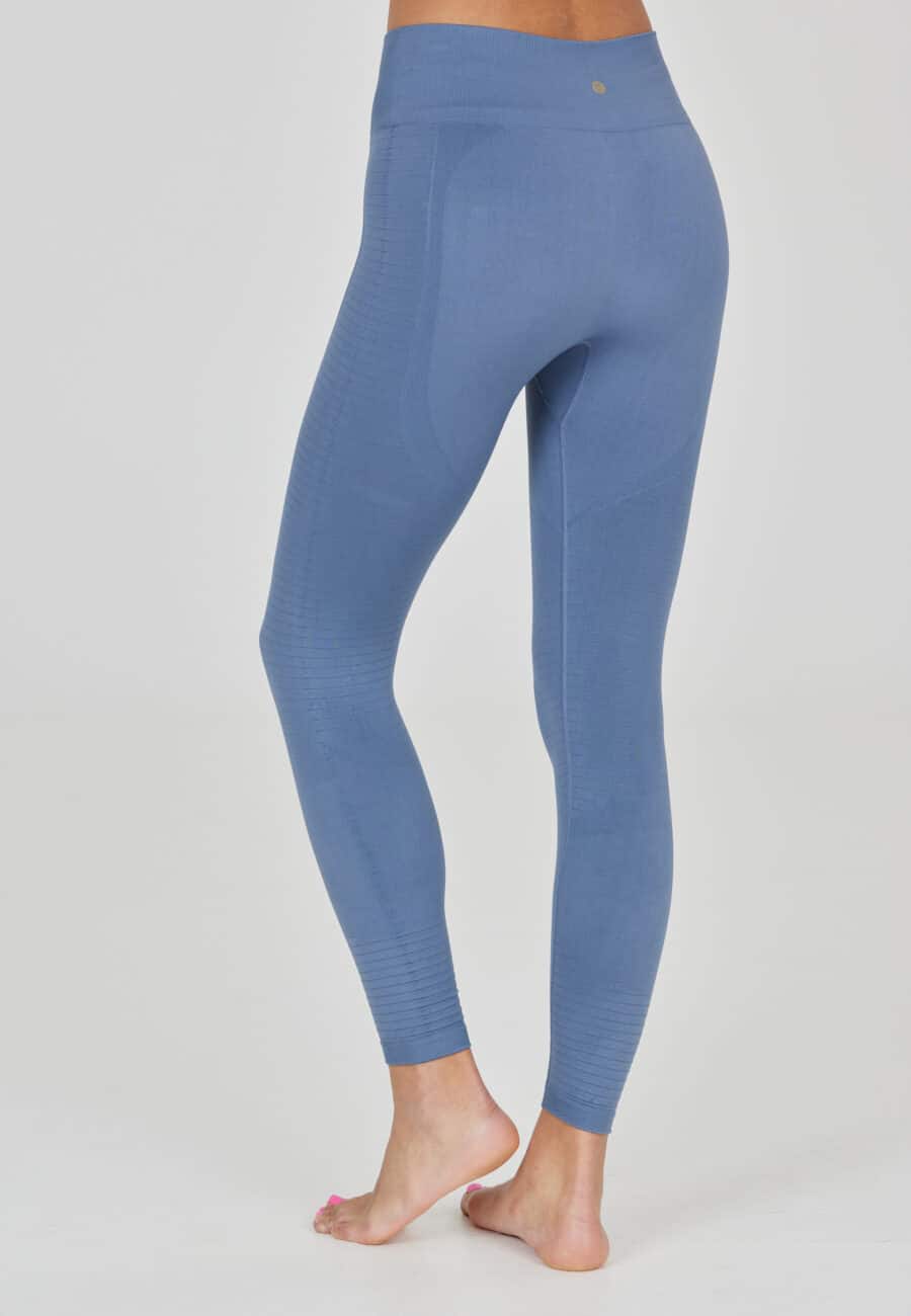 Athlecia Nagar Seamless High Waist Leggings, Folkstone Gray - Image 6