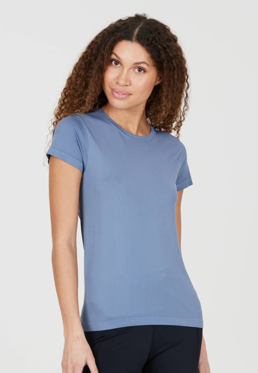 Athlecia Julee Seamless T-Shirt, Folkstone Grey