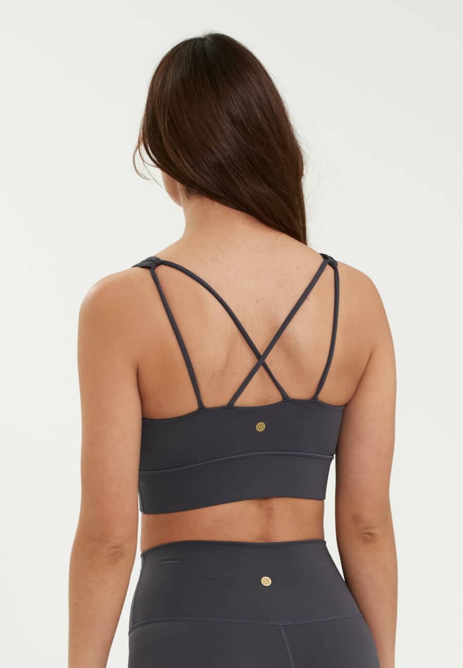 Athlecia Gaby Sports-bra, Dark Concrete - Image 9