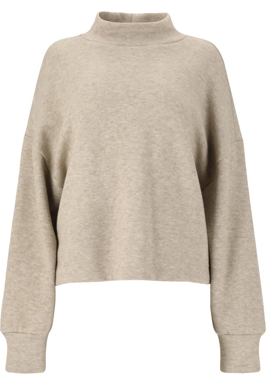 Athlecia Asinie Knitted Pullover, Desert Taupe - Image 2
