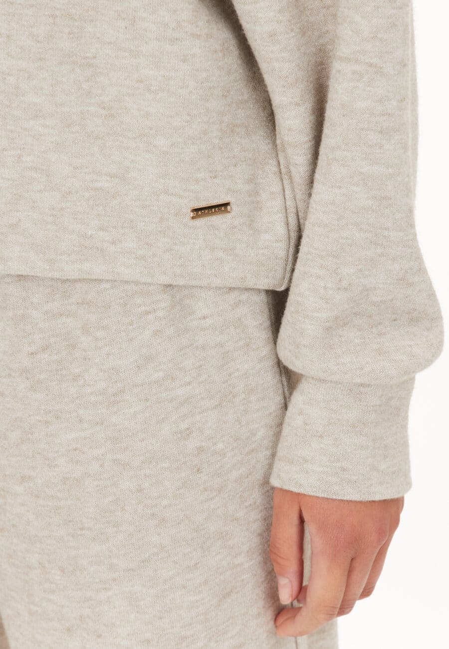 Athlecia Asinie Knitted Pullover, Desert Taupe - Image 6