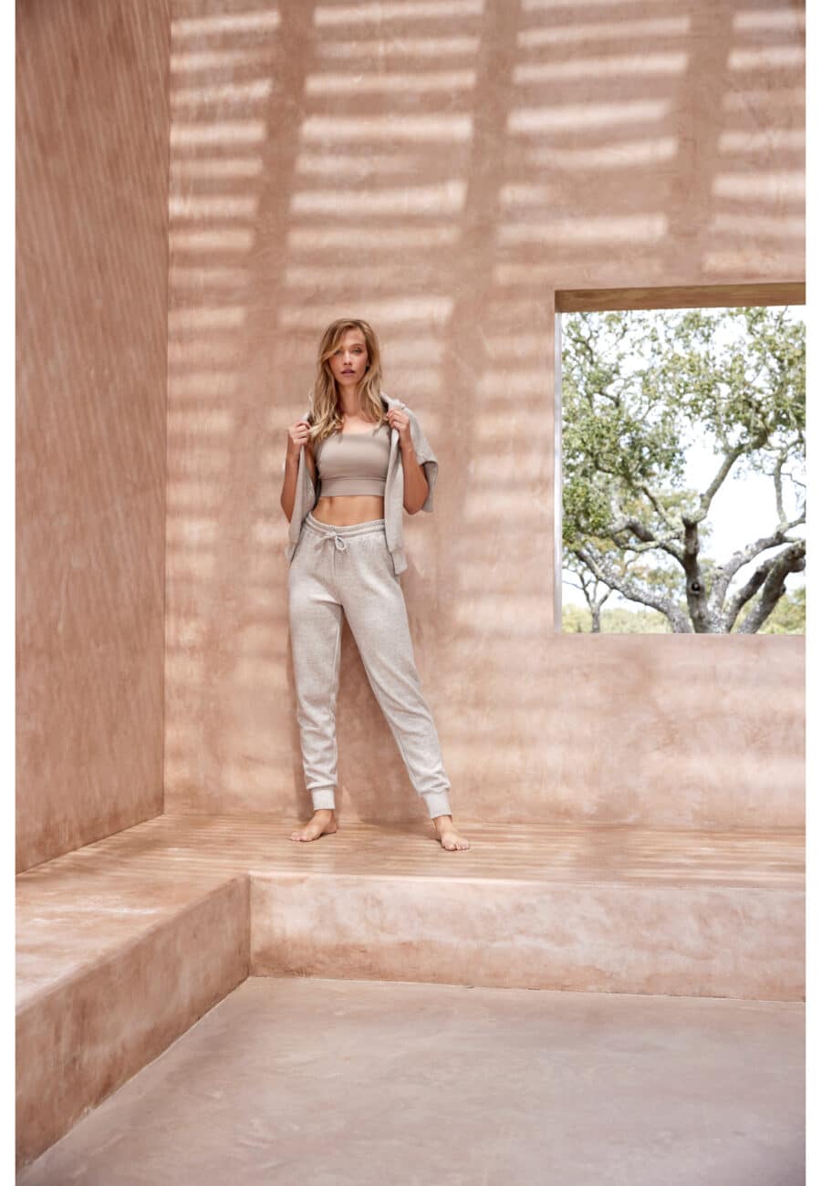 Athlecia Asinie Knitted Pullover, Desert Taupe - Image 10