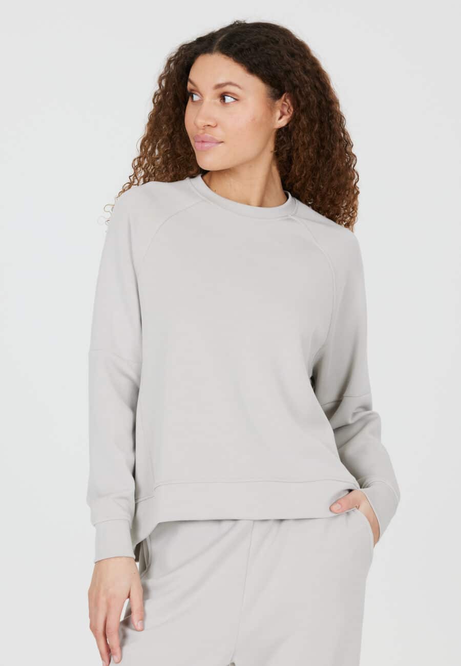 Athlecia Jacey Super Soft Sweater, Dove - Image 2