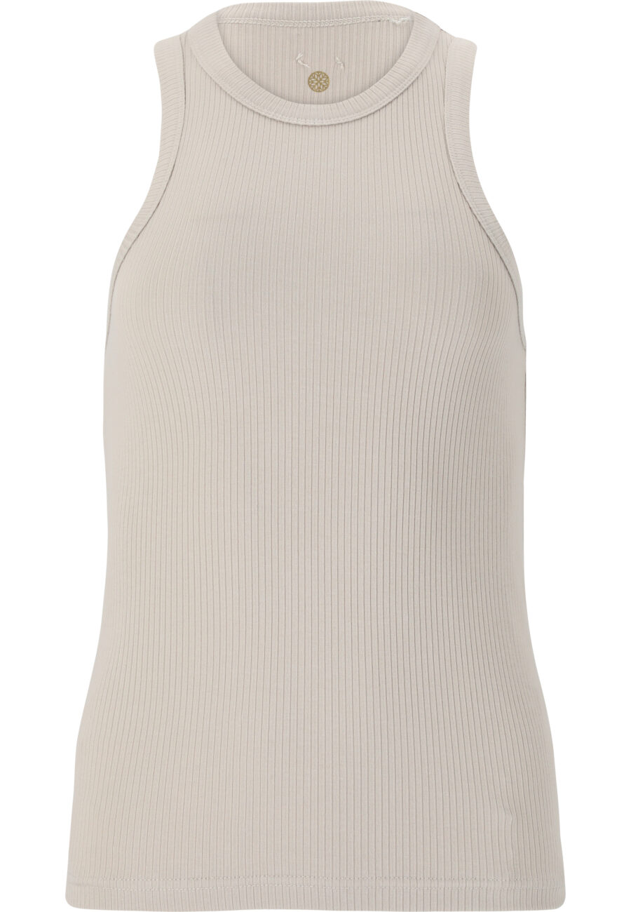 Athlecia Lankae Tank Top Rib Stop Pattern, Dove - Image 2