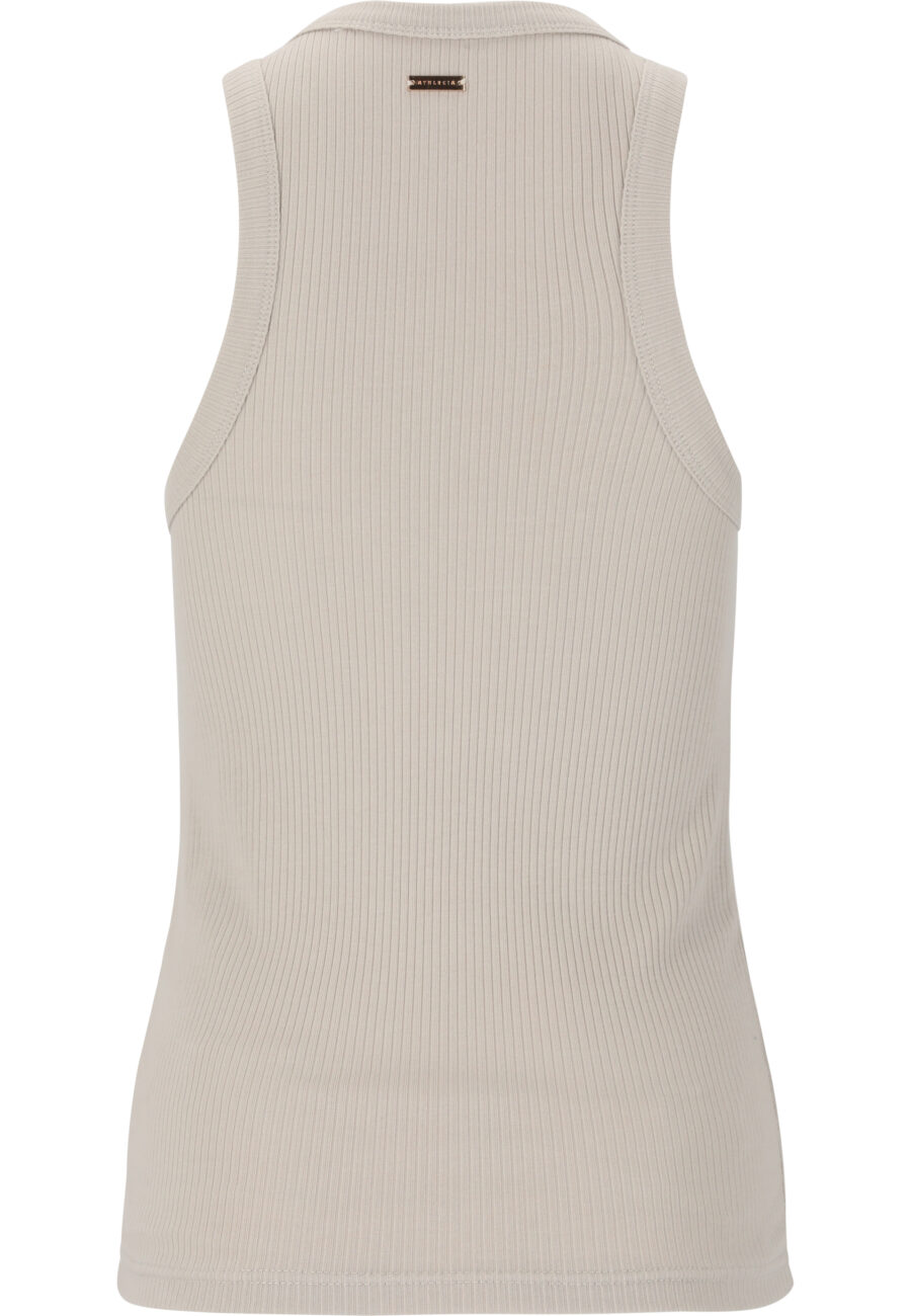 Athlecia Lankae Tank Top Rib Stop Pattern, Dove - Image 3