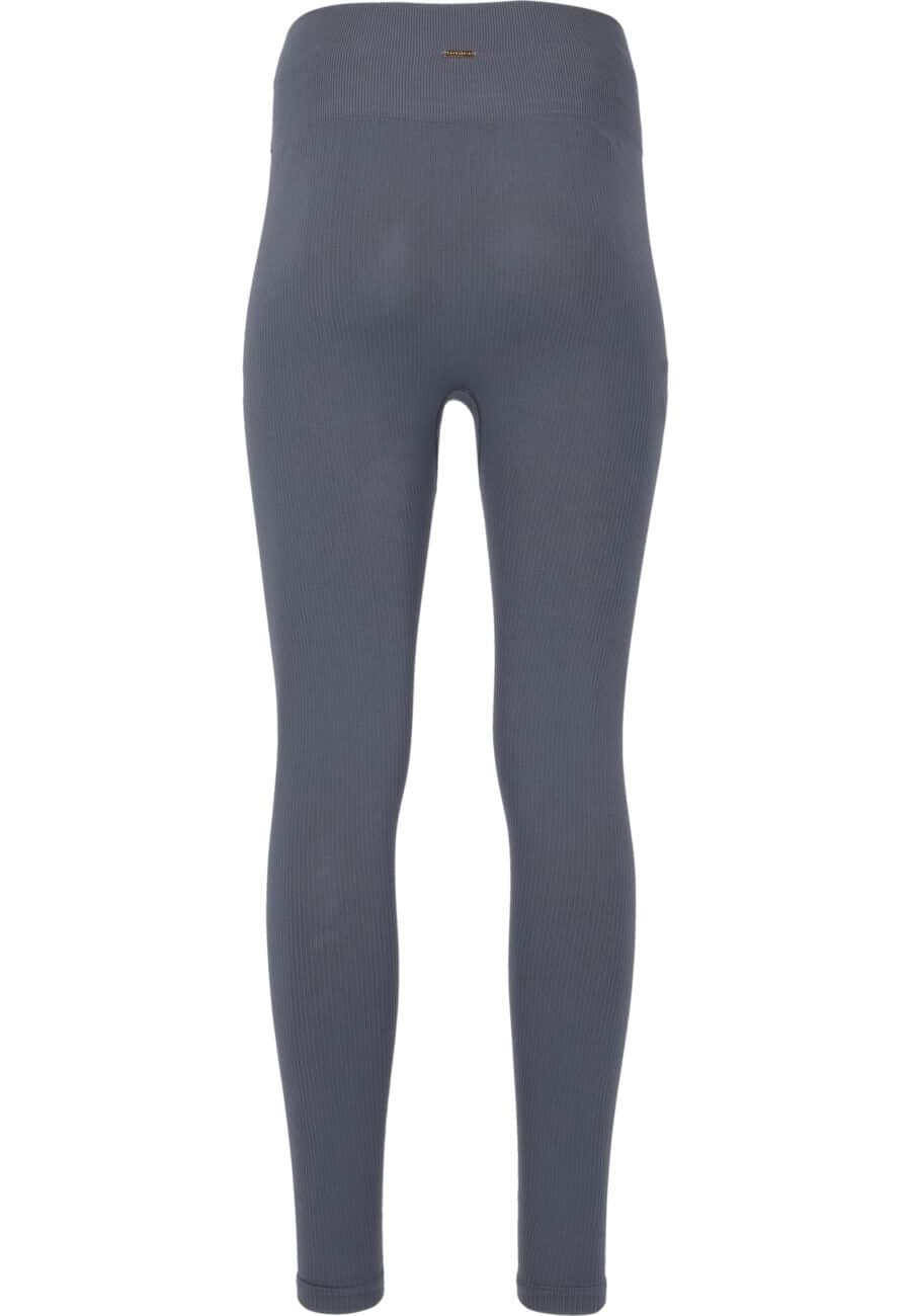 Athlecia Aideny Seamless Rib Leggings, Ombre Blue - Image 7