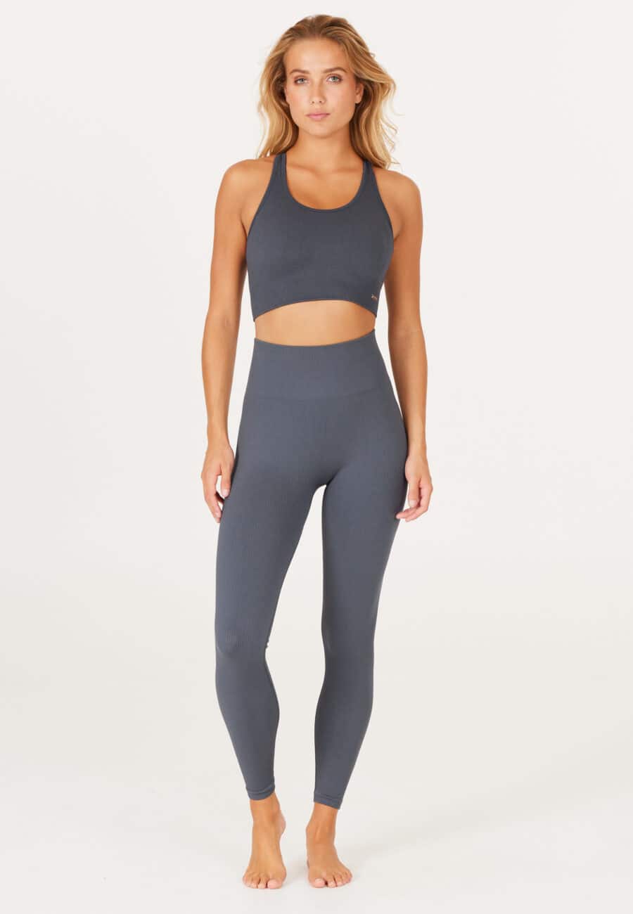 Athlecia Aideny Seamless Rib Sports-Bra, Ombre Blue - Image 7