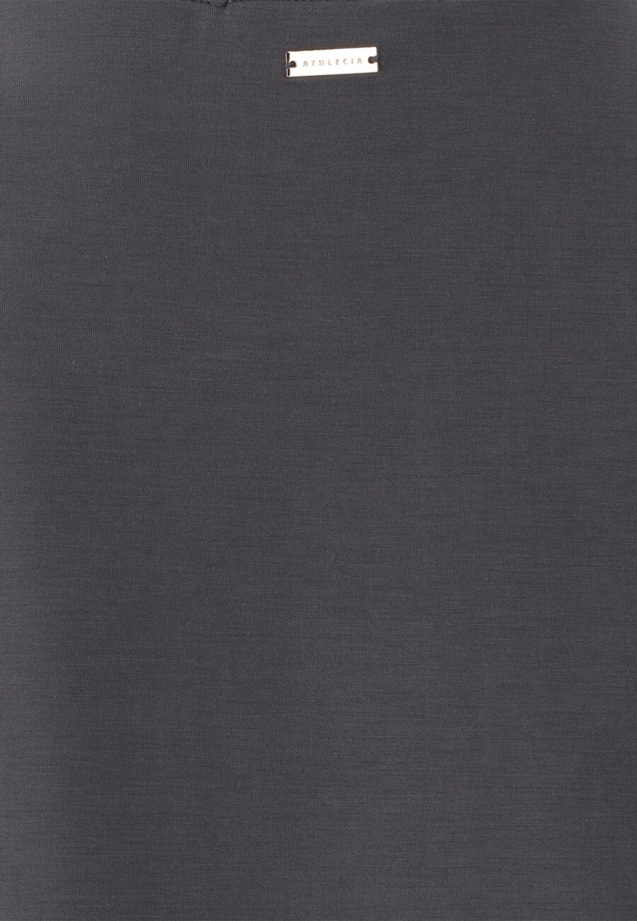 Athlecia Jillnana Balloon Sleeve Sweat, Blackened Pearl - Image 8