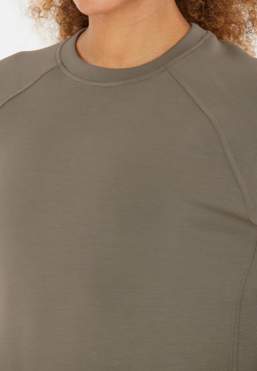 Athlecia Jacey Super Soft Sweater, Smokey Olive - Image 5