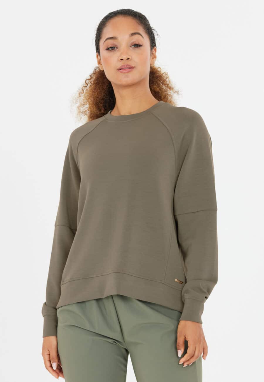Athlecia Jacey Super Soft Sweater, Smokey Olive