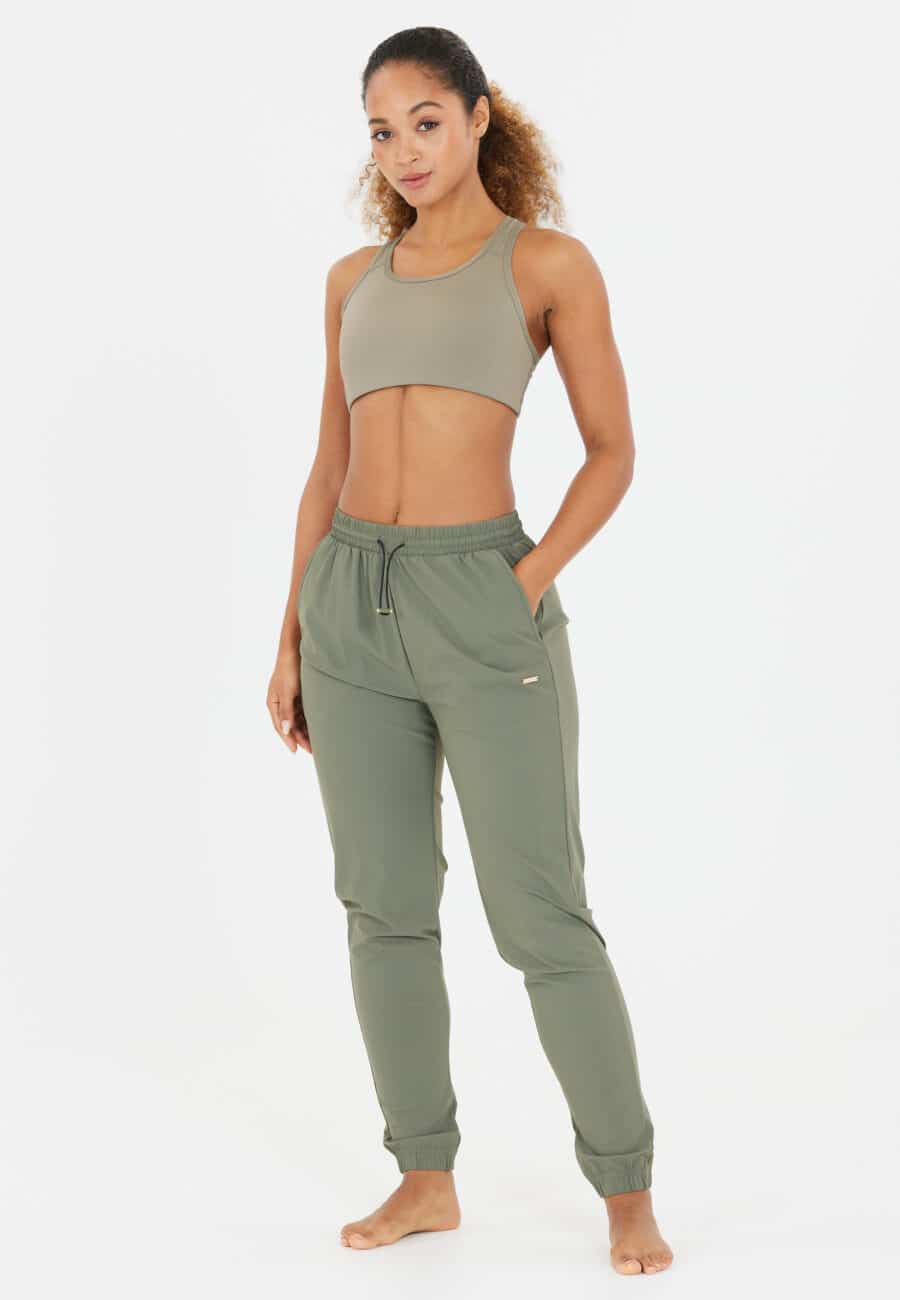 Athlecia Myolie Sports Bra, Forest Fog